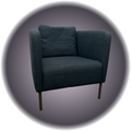 Comfy Chair - Dark Blue