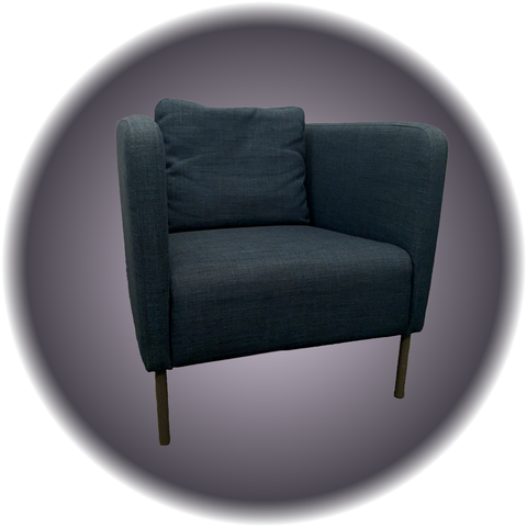 Comfy Chair - Dark Blue