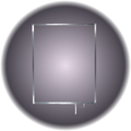 24 x 36 Open Gel Frame 1/4" Knife