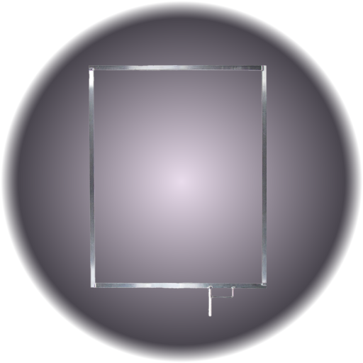 24 x 36 Open Gel Frame 1/4" Knife