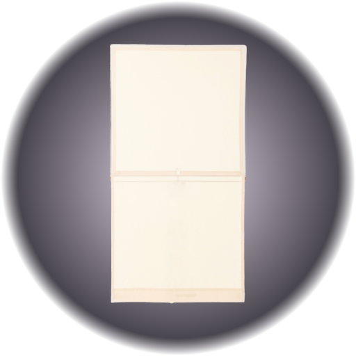 42 x 42 Muslin Natural Floppy (Top Hinge)