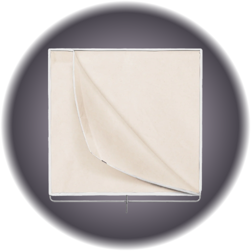 48 x 48 Muslin Natural Floppy (Top Hinge)