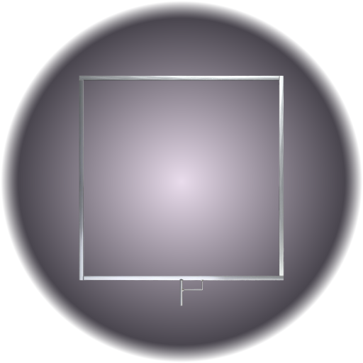 48 x 48 Open Gel Frame 3/4" Square