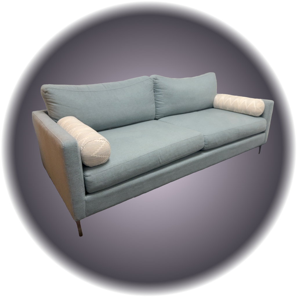 Loveseat - Light Blue