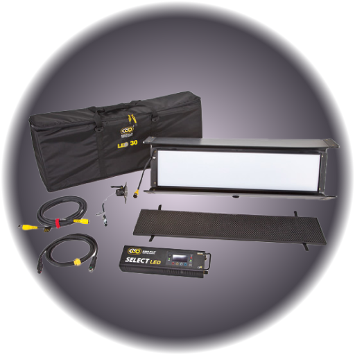 Kino Flo Select 30 LED DMX Kit (1 Unit)