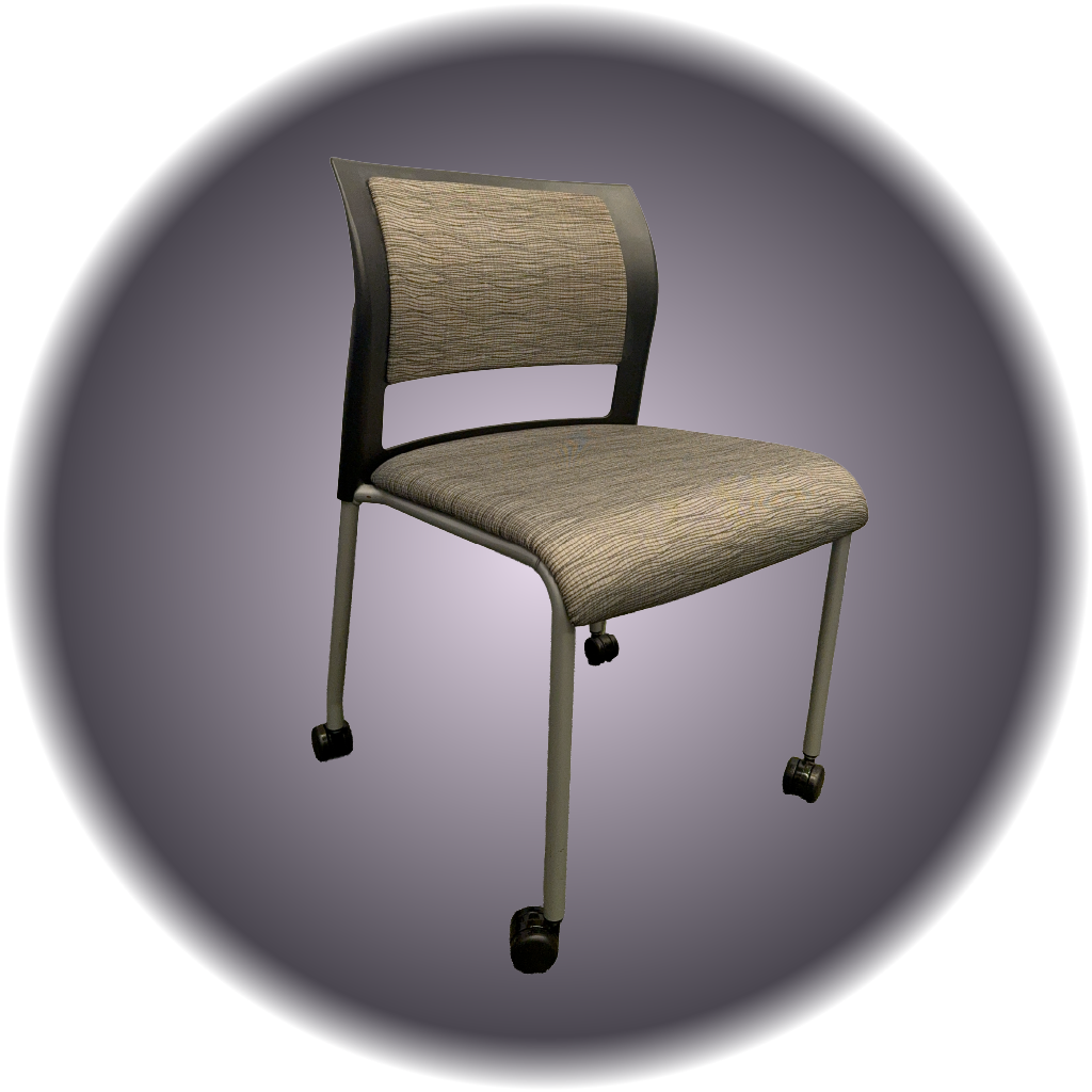 Rolling Office Chair - Tan