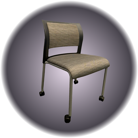 Rolling Office Chair - Tan