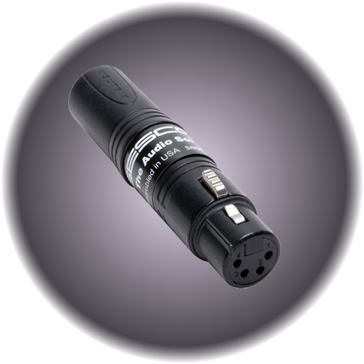 5 Pin Male to 4 Pin Female DMX Adapter