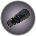 RJ45 to 5 Pin Female DMX Adapter
