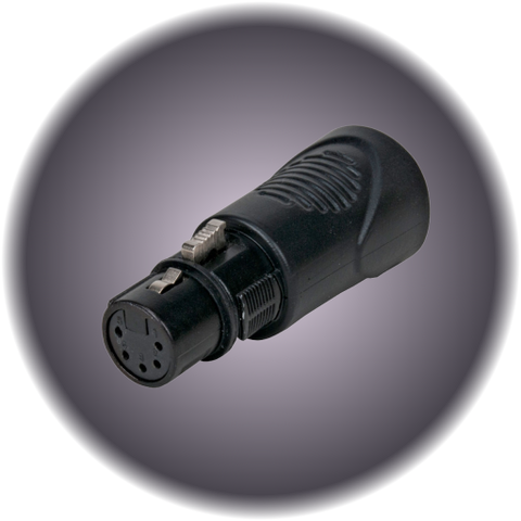 RJ45 to 5 Pin Female DMX Adapter