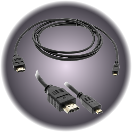 6' HDMI to Micro HDMI Cable