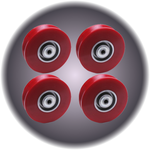 Track Wheels (V-Grooved) set of 4