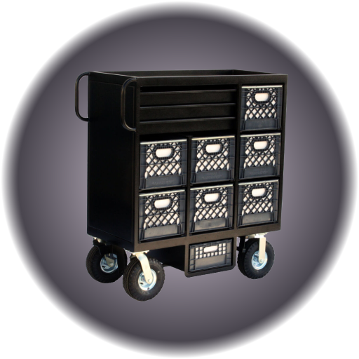 Backstage 7 Crate Set Box Cart