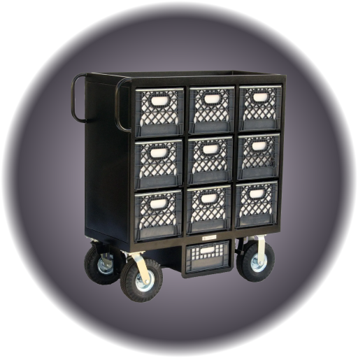Backstage 9 Crate Set Box Cart