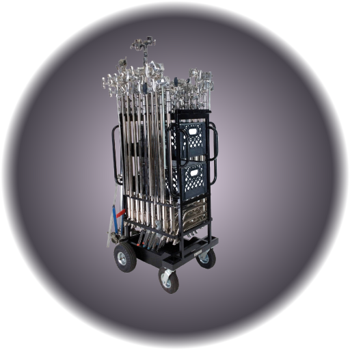 BackStage C-Stand/Hi-Roller Utility Cart