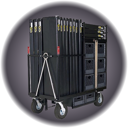 Backstage Kino-Flo Cart