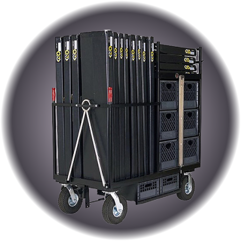 Backstage Kino-Flo Cart