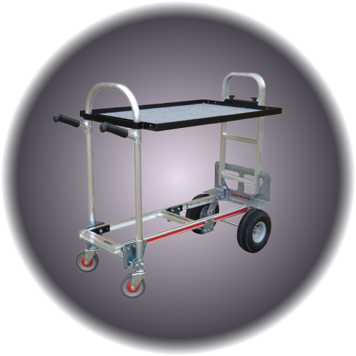 Magliner Jr. w/ 24" Shelves Top & Bottom