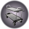 Magliner Sr. w/ 24" Shelves Top & Bottom