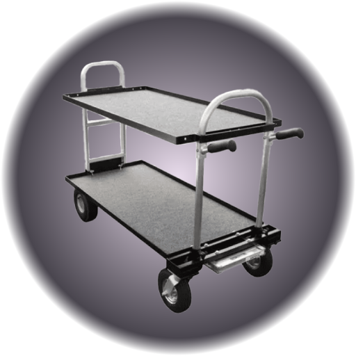 Magliner Sr. w/ 24" Shelves Top & Bottom