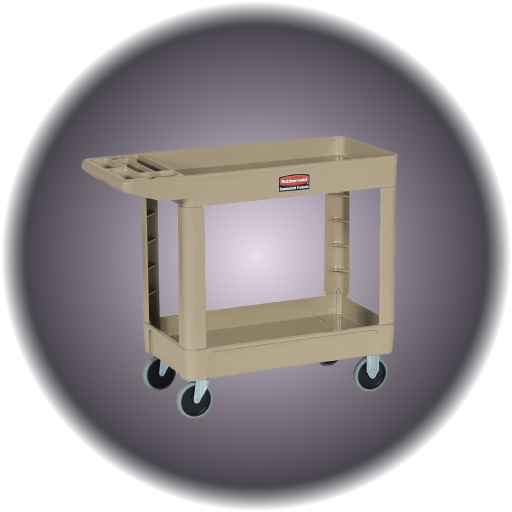 Rubbermaid 16" x 30" Utility Cart