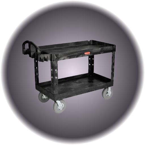 Rubbermaid 44" x 25" Utility Cart