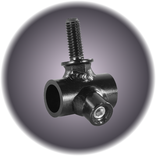 5/8" Reciever to 3/8" Horizontal Male Thread