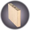 Mini Apple Box - 2" Quarter
