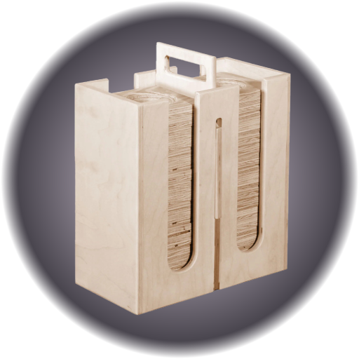 Set of 16 Cup Blocks w/ Carrier