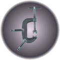 4" Baby C-Clamp