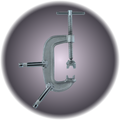 6" Baby C-Clamp