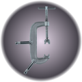 8" Baby C-Clamp