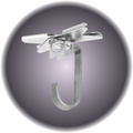Scissor Clamp W/Cable Hook