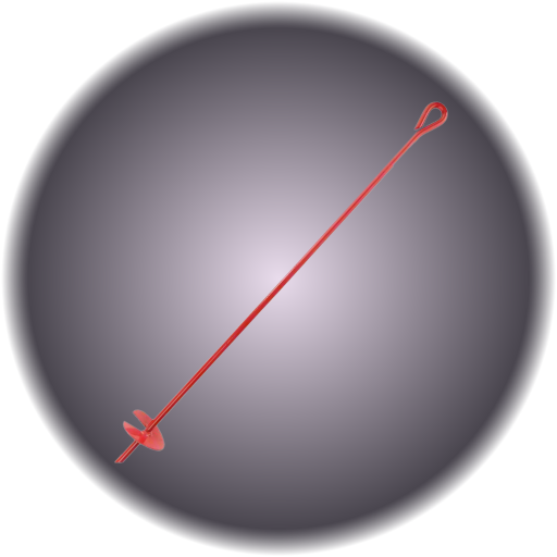 4' Twist in Ground Stake