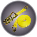15' Hook Ratchet Strap 2" Wide