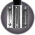 1.25" SpeedRail Extruded Wall Flange