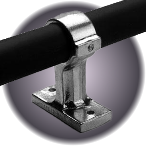 1.25" SpeedRail Offset Wall Bracket