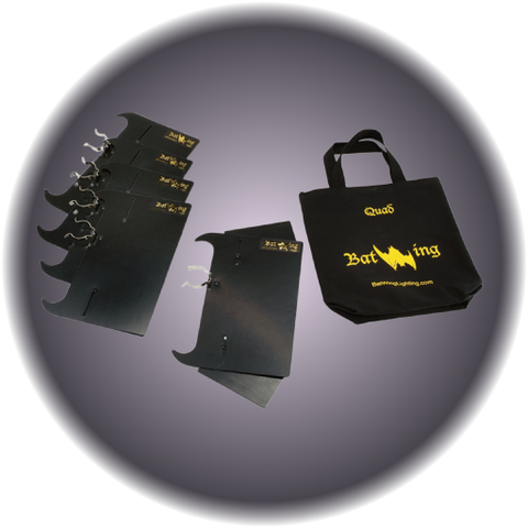 Batwing 4Bank Louver 5 Piece