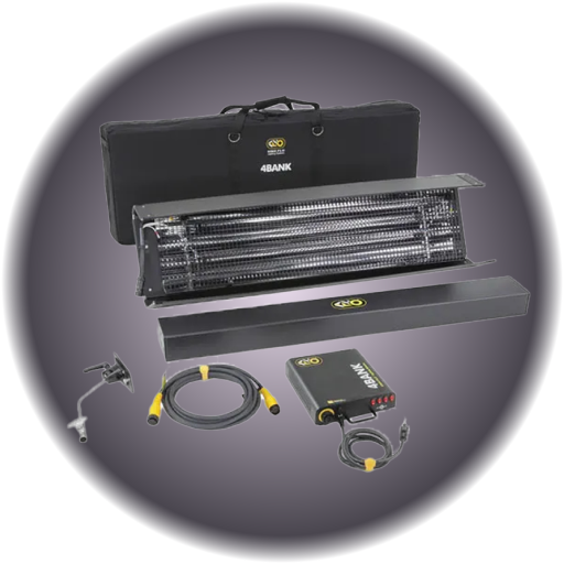 Kino Flo 4' 4Bank, Honeycomb System