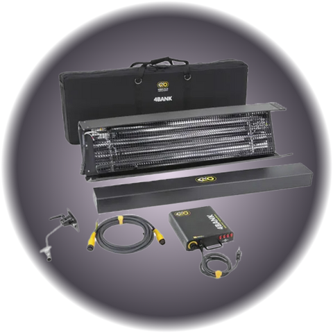 Kino Flo 4' 4Bank, Honeycomb System