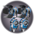 Arri 300/650 Fresnel Combo Kit