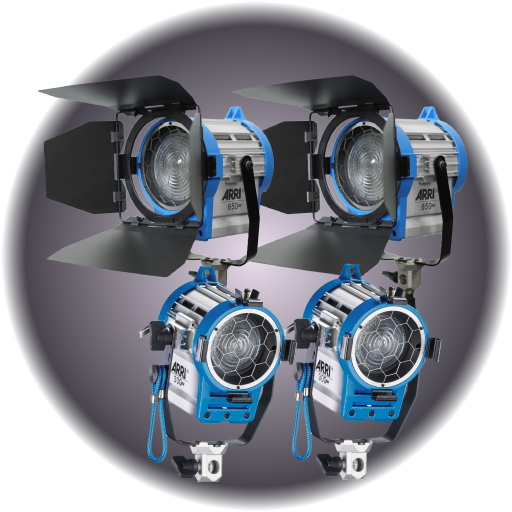 Arri 300/650 Fresnel Combo Kit