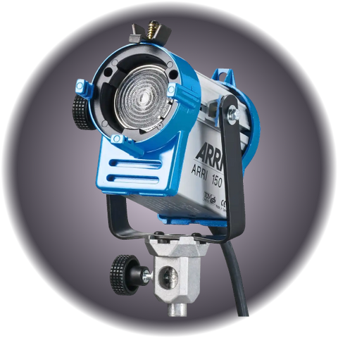 ARRI 150W Tungsten Fresnel (200W Lamp)