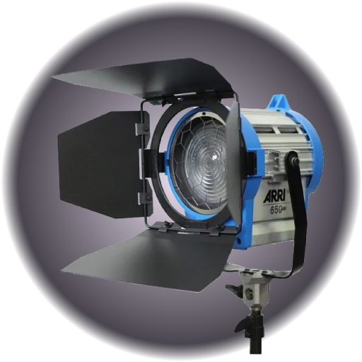 ARRI 650W Tungsten Fresnel