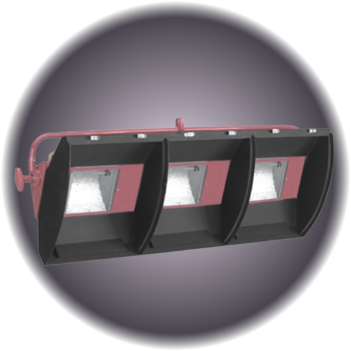 Mole 2841 4500W Molefar 3 Light Cyc-Strip