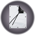 20 x 20 Griffylon Black/White