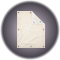 20 x 20 Natural Muslin
