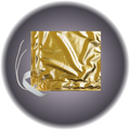 8 x 8 Gold Lame