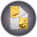 8 x 8 Gold/Silver Checkerboard Griffylon