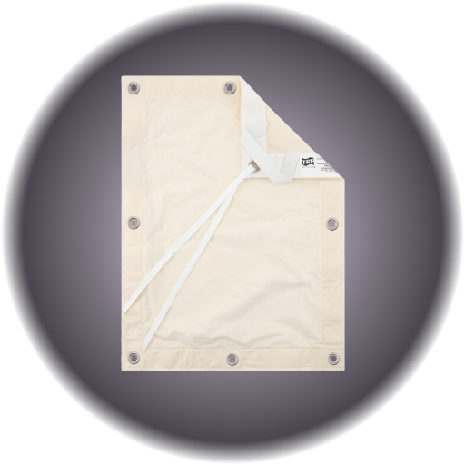 8 x 8 Seamless Natural Muslin